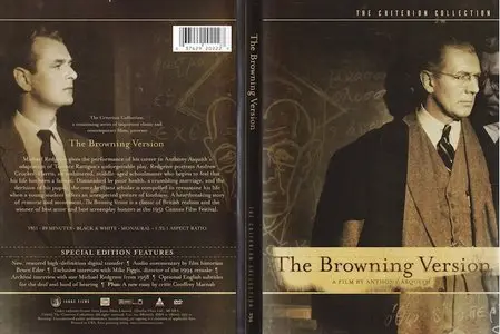 The Browning Version (1951) - CRITERION Dual Audio Re-Issue