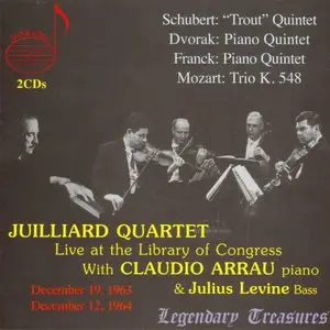 Juilliard Quartet at the Library of Congress - Claudio Arrau, Julius Levine