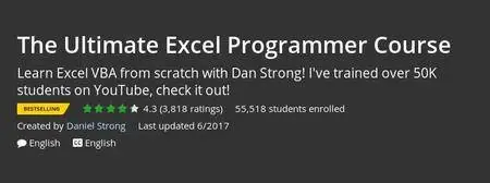 Udemy - The Ultimate Excel Programmer Course (Repost)