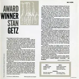 Stan Getz - Award Winner (1957) {Verve Master Edition 543 320-2 rel 2000}