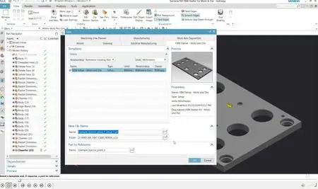 NX CAM Feature-based Machining Starter Kit 2.21