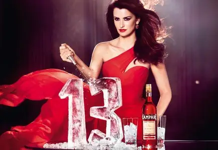 Penelope Cruz by Kristian Schuller for Campari Calendar 2013