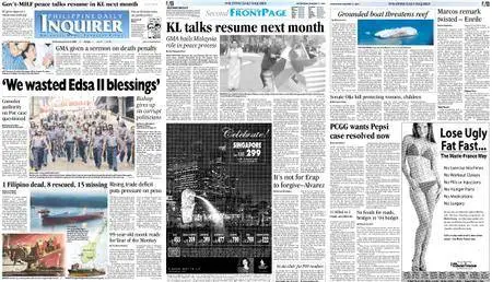 Philippine Daily Inquirer – January 21, 2004