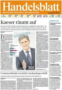 Handelsblatt vom Donnerstag, 20. März 2014