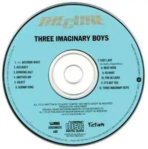 The Cure - Three Imaginary Boys (1979) [1990, Reissue]