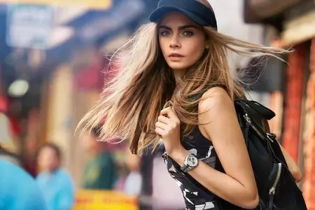 Cara Delevingne & Baptiste Mayeux - DKNY Spring/Summer 2013 by Patrick Demarchelier