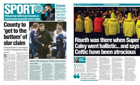 The Herald Sport (Scotland) – December 09, 2020