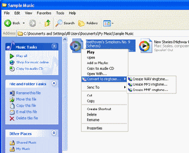 Ringtone coverter v 1.2