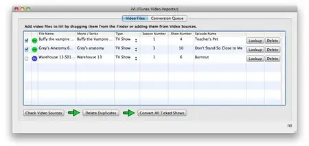 iTunes Video Importer 1.181