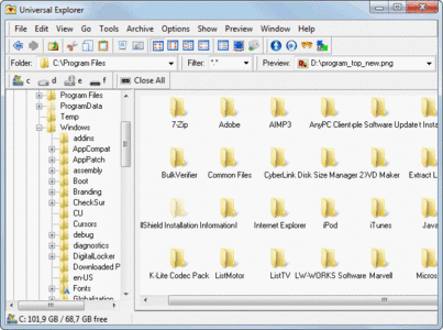 Universal Explorer 5.1