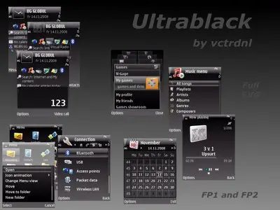 UltraBlack Nseries Themes
