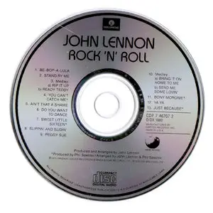 John Lennon - Rock 'N' Roll (First CD Issue)