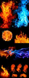 Stock Photo - Fire Flames