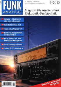 Funkamateur Magazin für Amateurfunk Elektronik Januar No 01 2015
