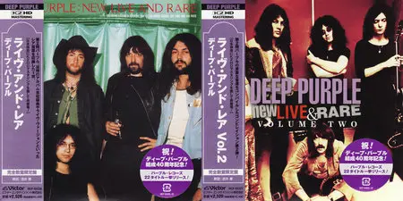 Deep Purple - New Live & Rare. Volume One + Two (2008, Japan K2HD, VICP-64326~7)