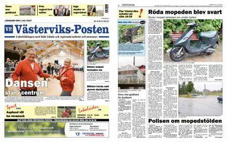 Västerviks-Posten – 01 juli 2017