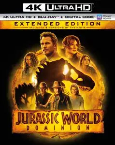 Jurassic World Dominion (2022) [Extended Cut] [4K, Ultra HD]