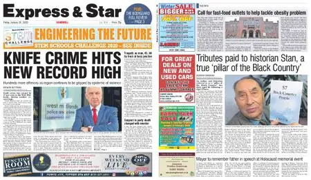 Express and Star Sandwell Edition – January 24, 2020