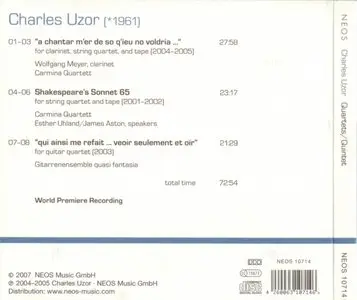 Charles Uzor - Quartets/Quintet (2007)