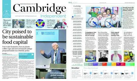 Cambridge Independent – April 18, 2018