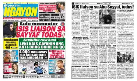 Pilipino Star Ngayon – Nobiyembre 24, 2019