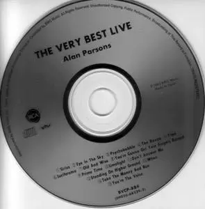 Alan Parsons - The Very Best Live (1995) {Japan 1st Press}