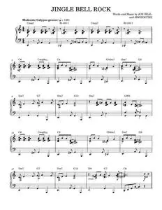 Jingle Bell Rock [Jazz version] (arr. Brent Edstrom) - Aaron Tippin, Bobby Helms (Piano Solo)