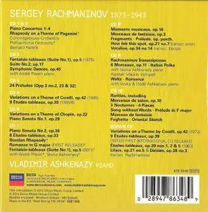 Vladimir Ashkenazy - Rachmaninov: Complete Works For Piano (11CDs, 2014)