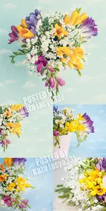 Romantic flower backgrounds