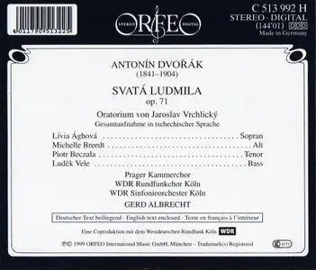 Gerd Albrecht - Dvorak: Svata Ludmila (1999)