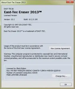 East-Tec Eraser 2013 10.2.5.100