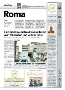 la Repubblica Roma - 22 Gennaio 2019