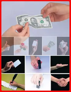 Hands Background