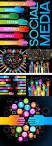 Vector - Social media collections