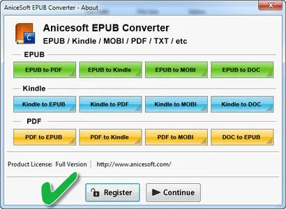 AniceSoft EPUB Converter 9.2.1 + Portable