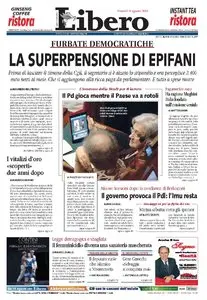 Libero di Venerdì, 09. Agosto 2013