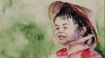 Realistic Portrait: Paint A Vietnamese Child In Watercolor
