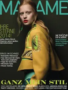 Madame (Deutsche Ausgabe) Frauenmagazin Januar No 01 2014