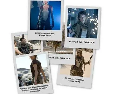 Resident Evil 3 Promos