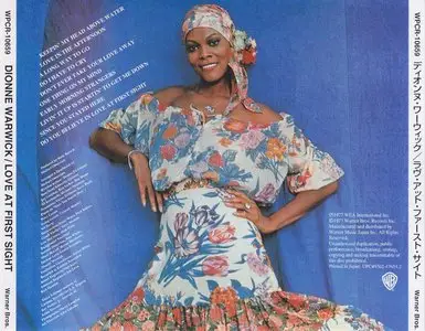 Dionne Warwick - Love At First Sight (1977) [2000, Japan, WPCR-10659]