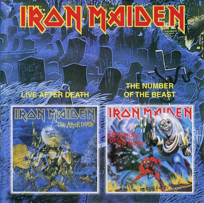 Iron Maiden - Live After Death 1985 & The Number Of The Beast 1982 ...