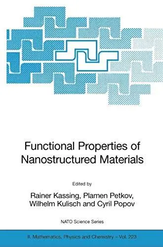 Functional Properties of Nanostructured Materials