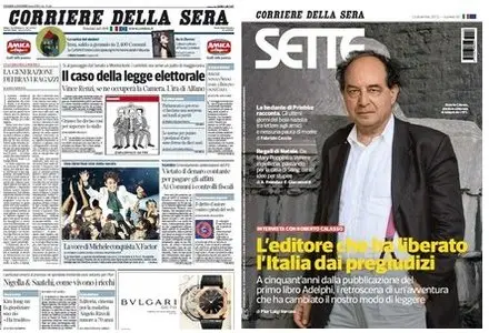 Il Corriere della Sera (13-12-13) + SETTE