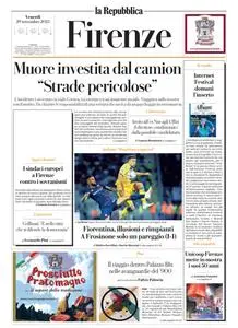 la Repubblica Firenze - 29 Settembre 2023