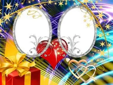 Frame for lovers for Photoshop