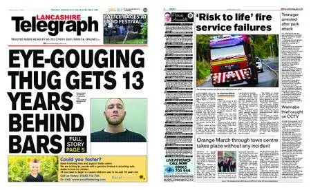 Lancashire Telegraph (Blackburn, Darwen, Hyndburn, Ribble Valley) – June 04, 2018