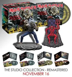 Iron Maiden - The Studio Collection, Part 1 (Box Set 4 CD, 1980-1983, Remastered 2015) (2018)