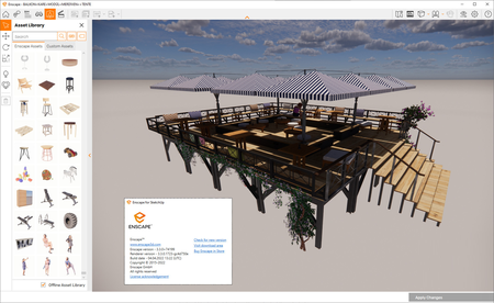 Enscape3D version 3.3.0 (74199) with Assets Library