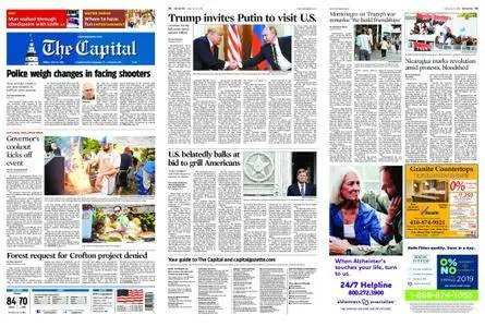 The Capital – July 20, 2018