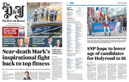 The Press and Journal Highlands and Islands – April 11, 2022